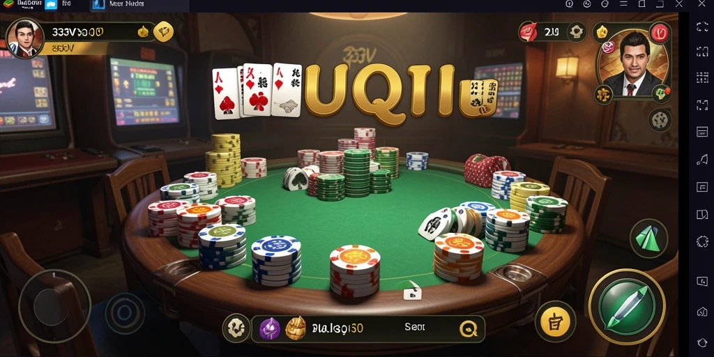 Screenshot gameplay QiuQiu yang seru dan menantang.