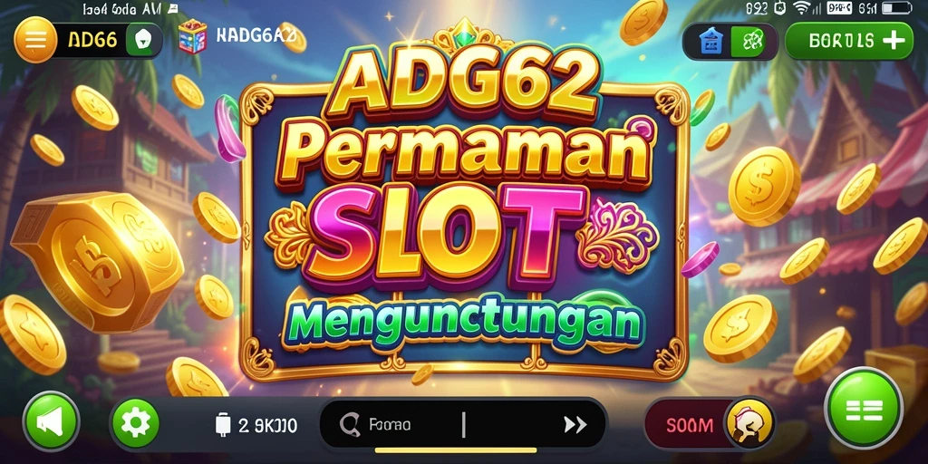 Screenshot ADG62 menampilkan gameplay Slot yang seru dan interaktif.