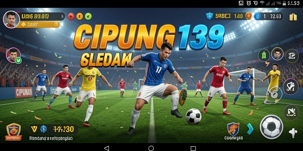 Screenshot gameplay CIPUNG138 menampilkan aksi olahraga seru.