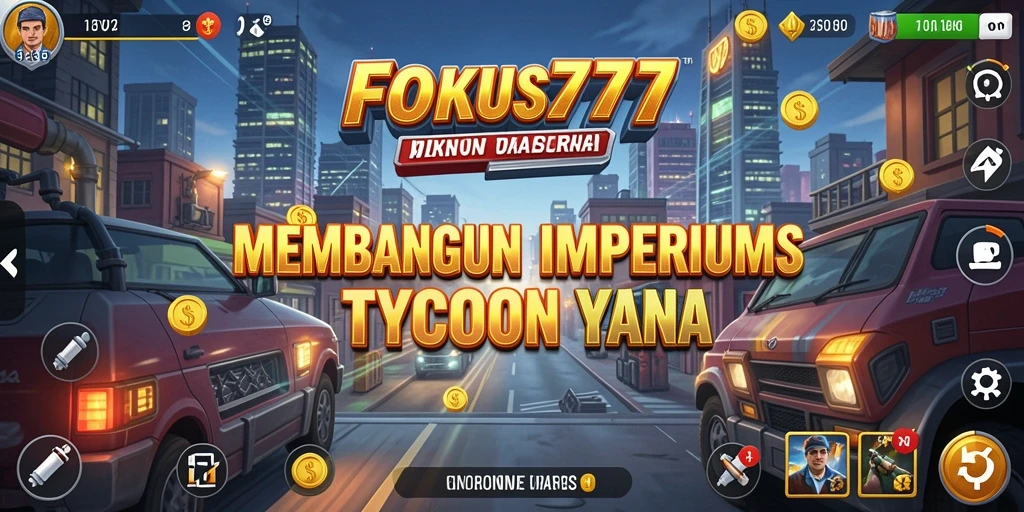 Screenshot FOKUS777 menampilkan momen mendebarkan saat membangun bisnis.