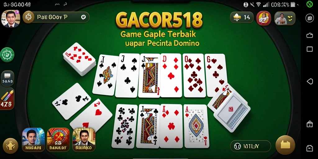 Tampilan gameplay GACOR518 yang seru dan mendebarkan.