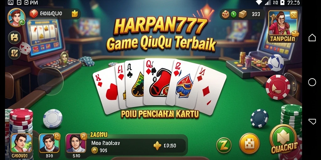 Tampilan gameplay HARAPAN777 yang seru dan kompetitif.