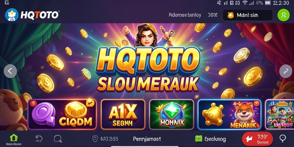 Gameplay HQTOTO yang seru dan penuh warna.