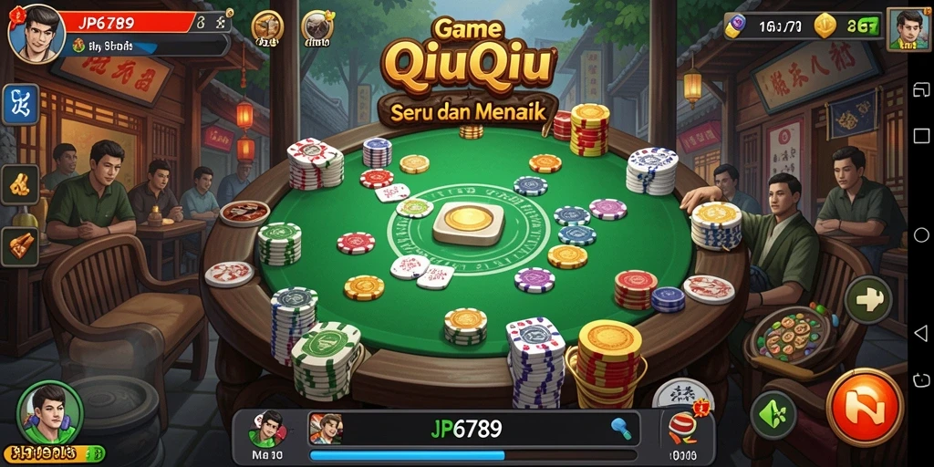 Tampilkan gameplay seru QiuQiu di JP6789.