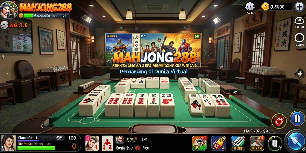 Gameplay seru memancing di MAHJONG288 dengan grafis menawan.