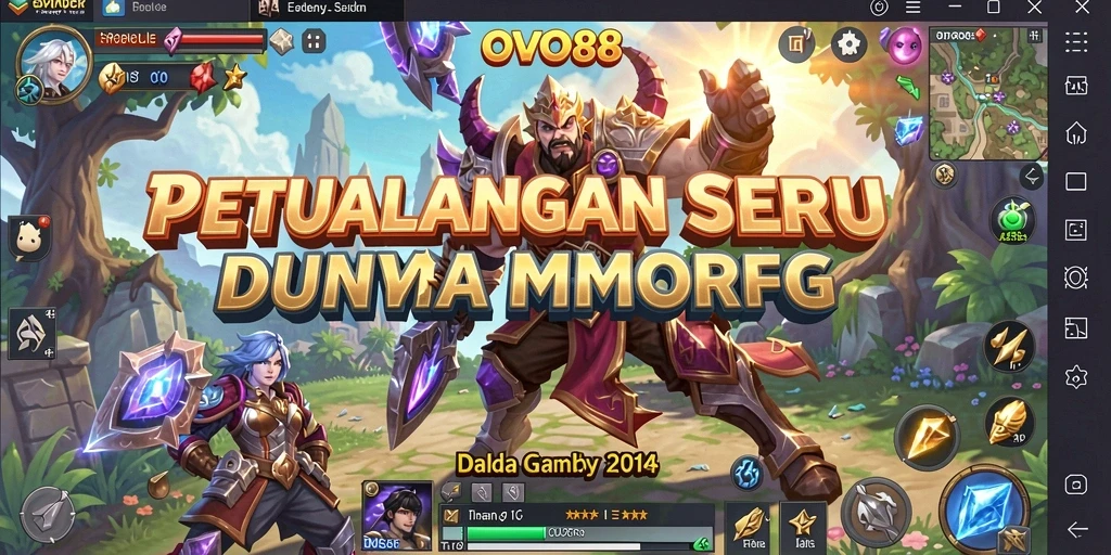 Gameplay OVO88 yang menarik dengan aksi petualangan seru.