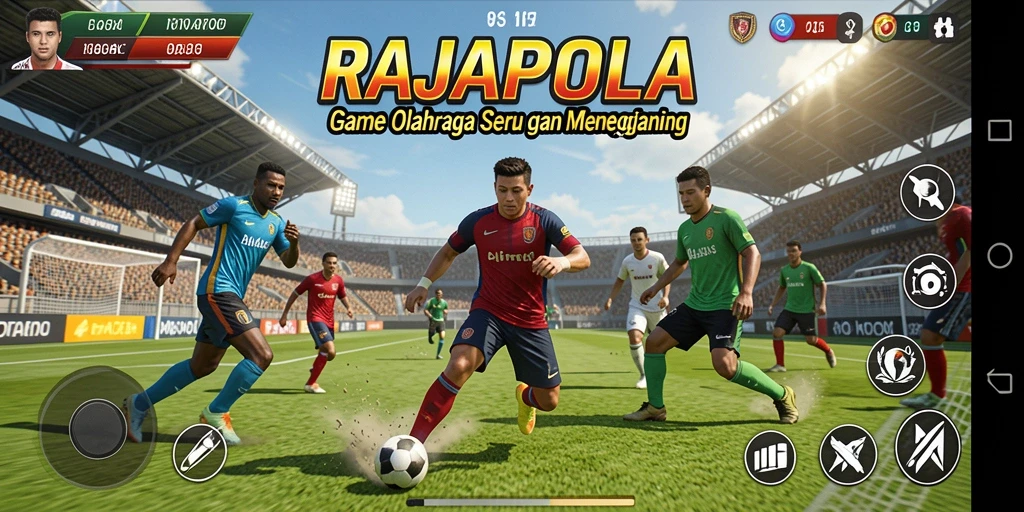 Tangkapan layar utama dari gameplay <strong>RAJAPOLA</strong> yang penuh aksi.
