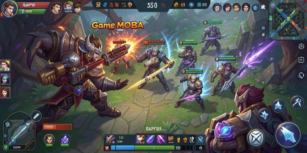 Tampilan gameplay RAP89 yang seru dan mendebarkan di arena.