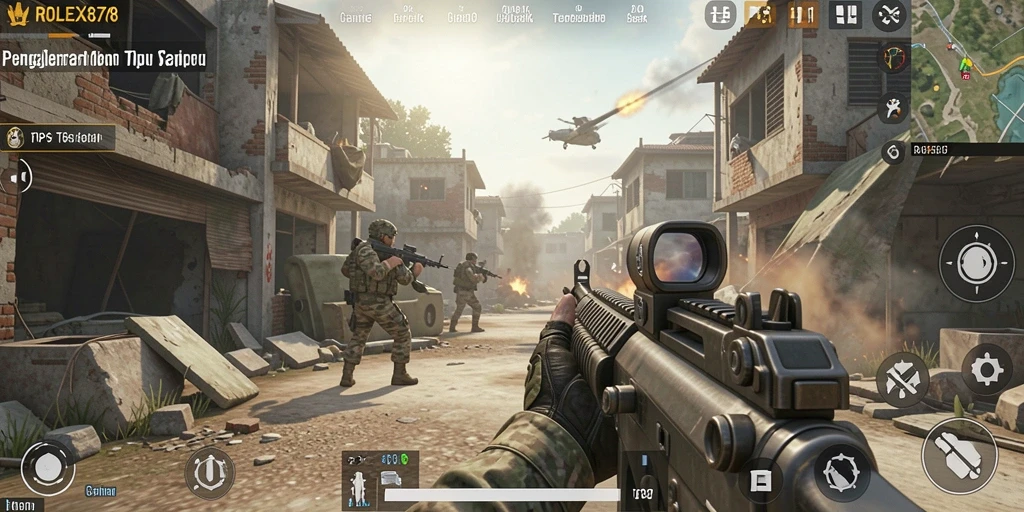 Gameplay seru dan grafis menawan dari ROLEX878.