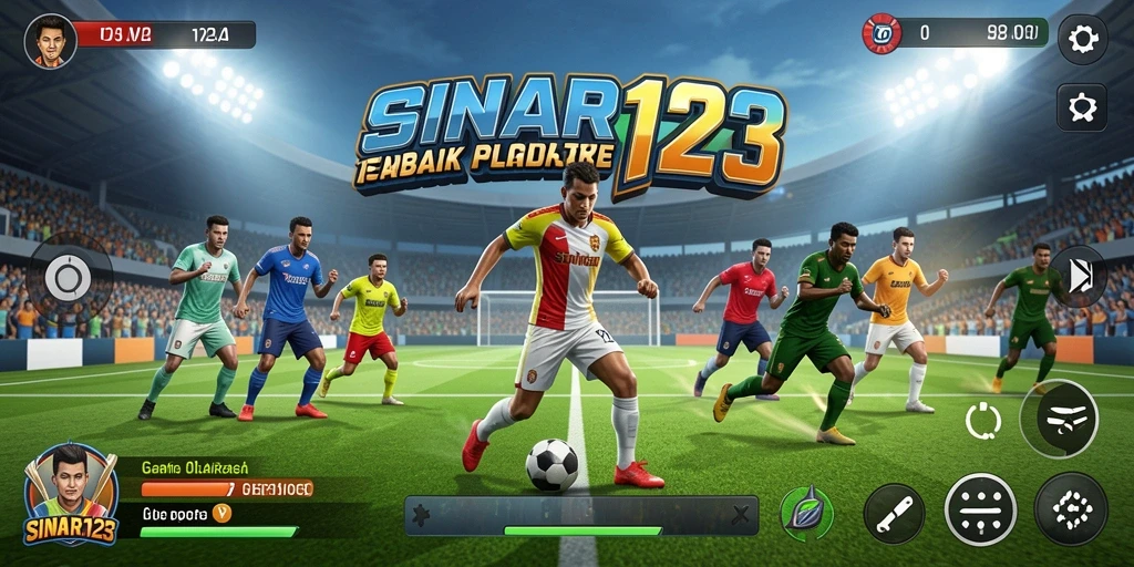Screenshot gameplay SINAR123 yang menunjukkan aksi olahraga yang mendebarkan.
